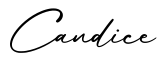 单词Candice书写