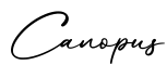单词Canopus书写