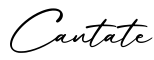 单词Cantate书写
