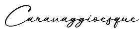 单词Caravaggioesque书写