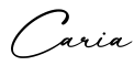 单词Caria书写