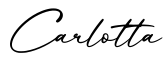 单词Carlotta书写