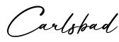 单词Carlsbad书写