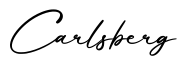单词Carlsberg书写