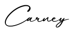 单词Carney书写