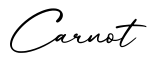 单词Carnot书写