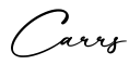 单词Carrs书写