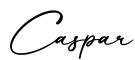 单词Caspar书写