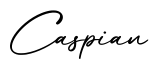 单词Caspian书写