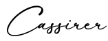 单词Cassirer书写