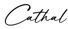 单词Cathal书写