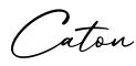 单词Caton书写