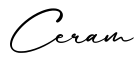 单词Ceram书写