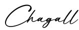单词Chagall书写
