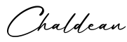 单词Chaldean书写