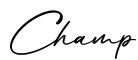 单词Champ书写