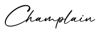 单词Champlain书写