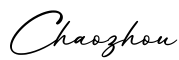单词Chaozhou书写