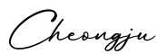 单词Cheongju书写