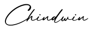 单词Chindwin书写