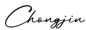单词Chongjin书写