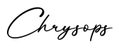单词Chrysops书写
