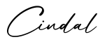 单词Cindal书写