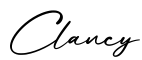 单词Clancy书写