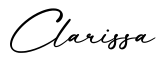 单词Clarissa书写