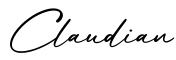 单词Claudian书写