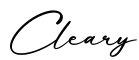 单词Cleary书写
