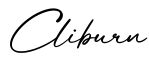 单词Cliburn书写