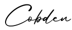 单词Cobden书写