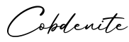单词Cobdenite书写