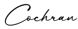 单词Cochran书写