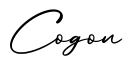 单词Cogon书写