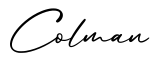 单词Colman书写