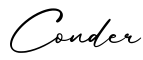 单词Conder书写