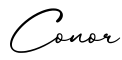 单词Conor书写