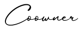 单词Coowner书写