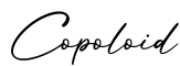 单词Copoloid书写