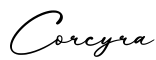 单词Corcyra书写