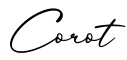 单词Corot书写