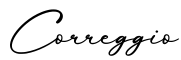 单词Correggio书写