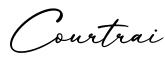 单词Courtrai书写