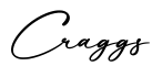 单词Craggs书写