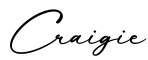 单词Craigie书写