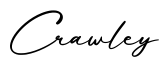 单词Crawley书写