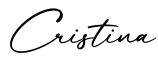 单词Cristina书写