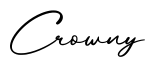 单词Crowny书写